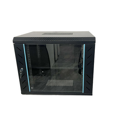 12U Wandmontage-Rack-Netzwerkschrank erschwinglich für CCTV- und Serverkompatibilität