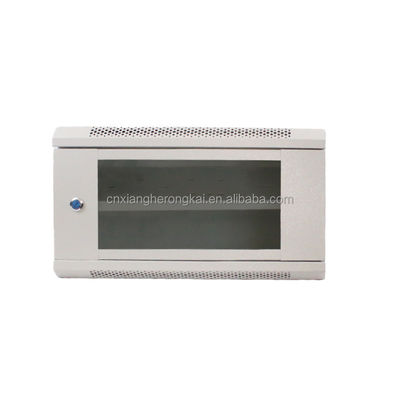 Standard 19-Zoll 6U-Wandnetzwerk-Server-Rack-Schrank in SPCC kaltgewalztem Stahl