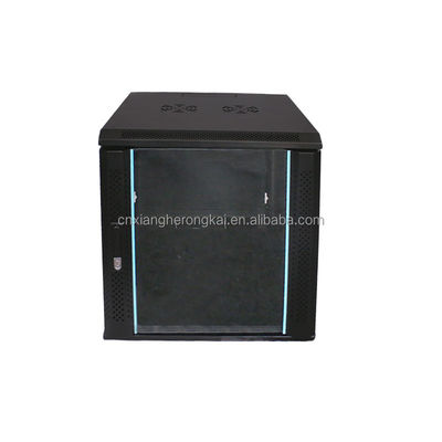 Wandmontage 19 Zoll schwarz Netzwerk-Rack Schrank für Serverraum Standard anderes Modell