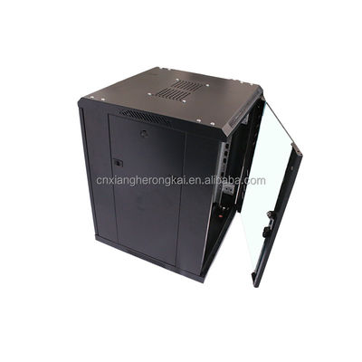 18u 22u 24u Kaltgewalzte Stahl-Server-Rack-Netzwerk-Schrank mit optionalem OEM-Service