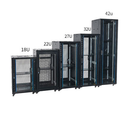 Lager 4u 6u 9u 12u 15u 18u 22u 27u 32u 37u 42u 47u Serverraum Netzwerk Schalter-Rack Schrank