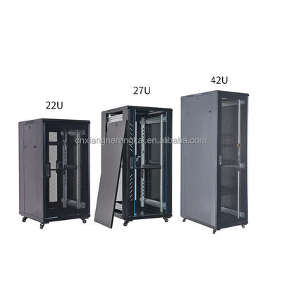 Vorrätig angepasst 22U 27U 42U Serverraum Netzwerk Schalter-Rack Schrank Gehäuse
