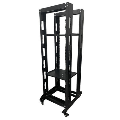Standardschrank für Serverräume Andere 600mm*600mm 42U Doppel- und Einzelrahmestelle für Telekommunikation
