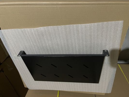SPCC Kaltgewalzte Stahl 1U Lüftung Tastaturfach für Rack Mount Kommunikationsfach