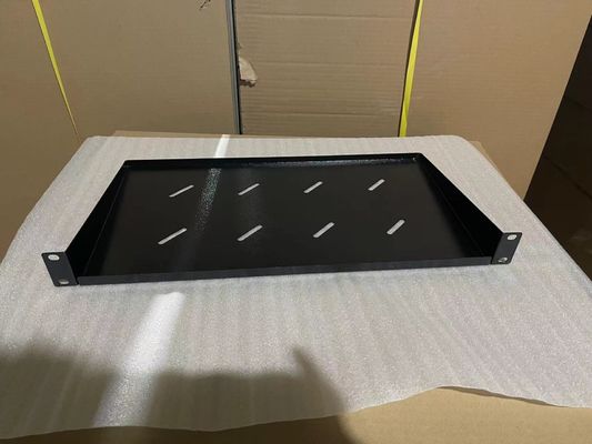 SPCC Kaltgewalzte Stahl 1U Lüftung Tastaturfach für Rack Mount Kommunikationsfach