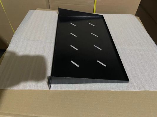 SPCC Kaltgewalzte Stahl 1U Lüftung Tastaturfach für Rack Mount Kommunikationsfach