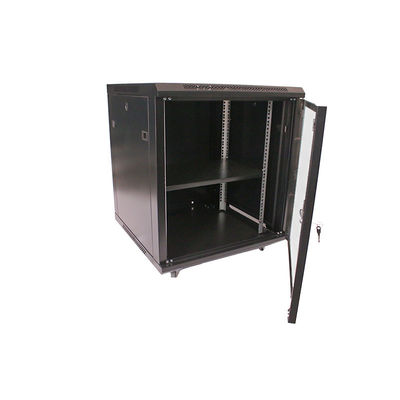 OEM-Server 15U Wandmontiertes Rack Datenzentrum Kleines Mini-Gehäuse Netzwerk-Schalter Schrank