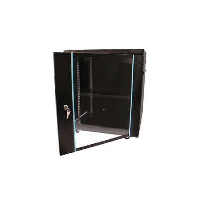 OEM-Server 15U Wandmontiertes Rack Datenzentrum Kleines Mini-Gehäuse Netzwerk-Schalter Schrank
