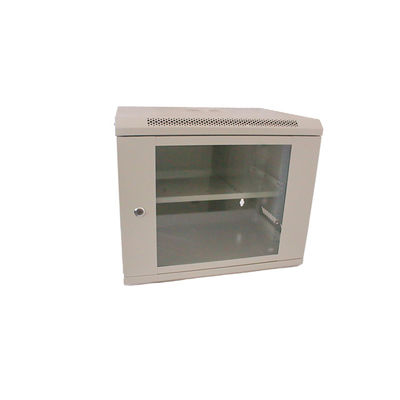 SPCC Kaltgewalzte Stahl Wandmontage Netzwerk Server Rack 450*530*400 Verhärtet Glas Tür