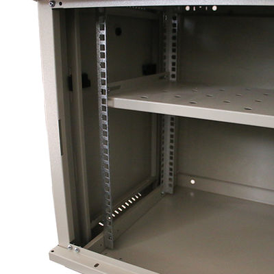 Großes Lager mit Doppelsektionswandmontage 19 Zoll 9U Server-Rack Netzwerk-Schrank für Serverraum