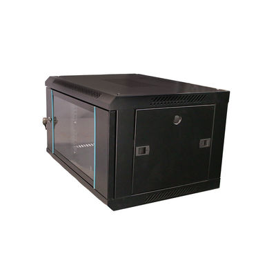 OEM-Server 19 Zoll GKabelgehäuse Telekommunikationsdaten Wandbox Mini-Server-Rack mit Glastür