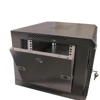 OEM-Server 19 Zoll GKabelgehäuse Telekommunikationsdaten Wandbox Mini-Server-Rack mit Glastür