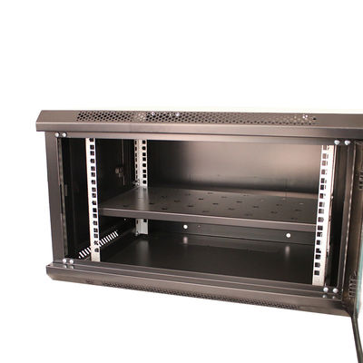 6U Server-Raum-Netzwerk-Schalter Wandmontage Schrank 19 Zoll Rack mit zwei Schlüsseln