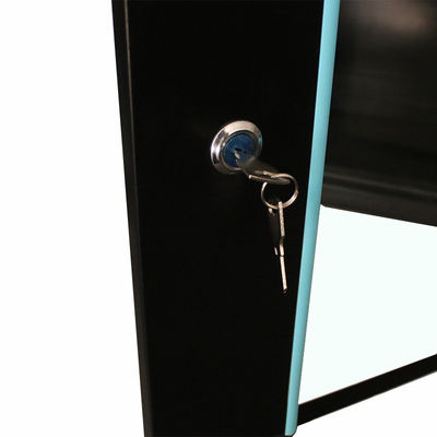 Serverraum 9u Wandmontage Server-Rack mit Design Glas Tür 19 Zoll Netzwerk Schränke