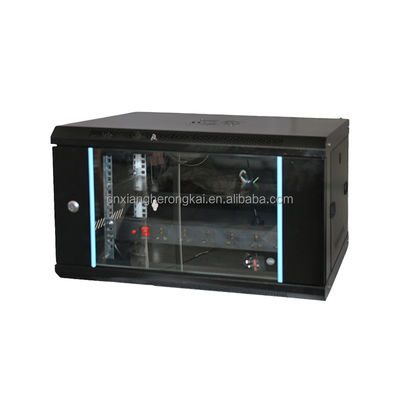 Netzwerkschrank Wandmontiertes Server-Rack mit L-Schienen und Doppelseitendesign