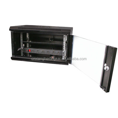 Netzwerkschrank Wandmontiertes Server-Rack mit L-Schienen und Doppelseitendesign