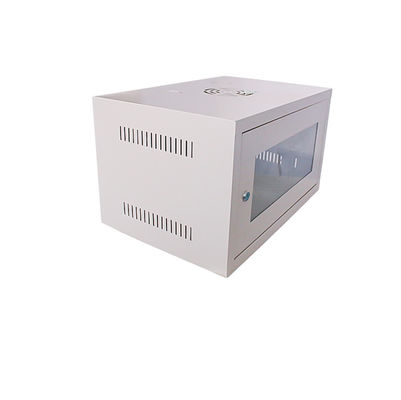 Elektrische Schranke 6u Netzwerk Wandmontage Gehäuse mit Strombeschichtung Finish und Custom