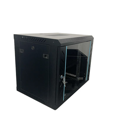 Serverraum aus kaltgewalztem Stahl 6u Netzwerk-Schrank 19 Zoll Server-Rack mit Garantie