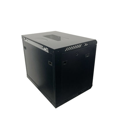 Serverraum aus kaltgewalztem Stahl 6u Netzwerk-Schrank 19 Zoll Server-Rack mit Garantie