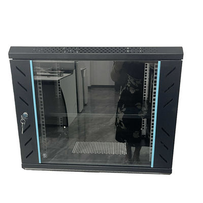 Serverraum aus kaltgewalztem Stahl 6u Netzwerk-Schrank 19 Zoll Server-Rack mit Garantie