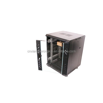 19 Zoll Standard-Server-Rack-Schrank mit zwei Schließtasten und anpassbaren Optionen