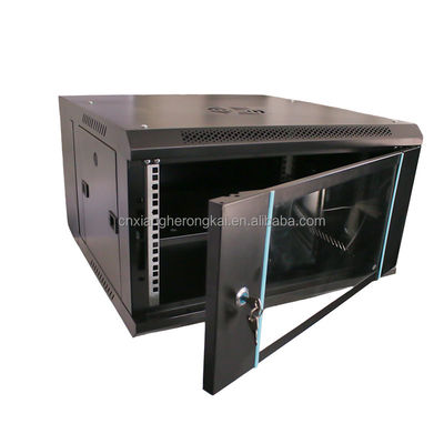 OEM-Server akzeptiert Design 19 Zoll Einzelbereich 4U Wandmontage Netzwerk-Rack Schrank