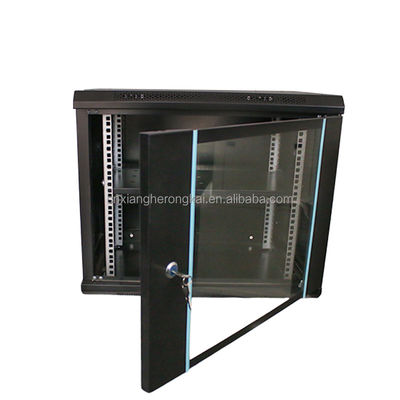 Warenbestand 9u 4u 6u 9u 12u Flachnetzschrank Server Rack Schrank Wandmontiert