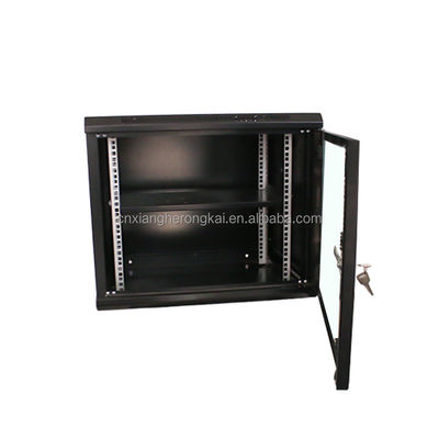 Warenbestand 9u 4u 6u 9u 12u Flachnetzschrank Server Rack Schrank Wandmontiert