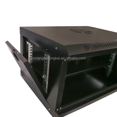 Kleiner Serverraum 19 Zoll Glas Tür Netzwerk Schrank für einfache Server Organisation