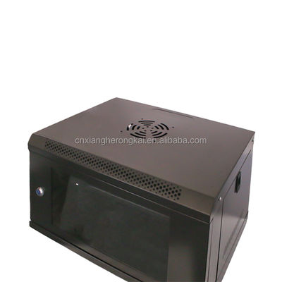 Kleiner Serverraum 19 Zoll Glas Tür Netzwerk Schrank für einfache Server Organisation