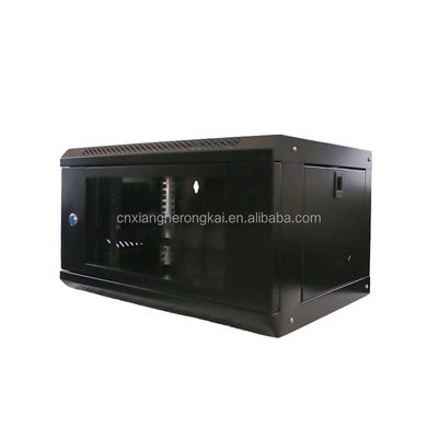 Kleiner Serverraum 19 Zoll Glas Tür Netzwerk Schrank für einfache Server Organisation