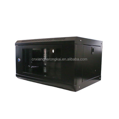 Kleiner Serverraum 19 Zoll Glas Tür Netzwerk Schrank für einfache Server Organisation