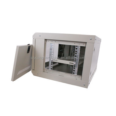 Standard 19-Zoll 6U-Wandnetzwerk-Server-Rack-Schrank in SPCC kaltgewalztem Stahl