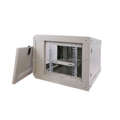 Standard 19-Zoll 6U-Wandnetzwerk-Server-Rack-Schrank in SPCC kaltgewalztem Stahl