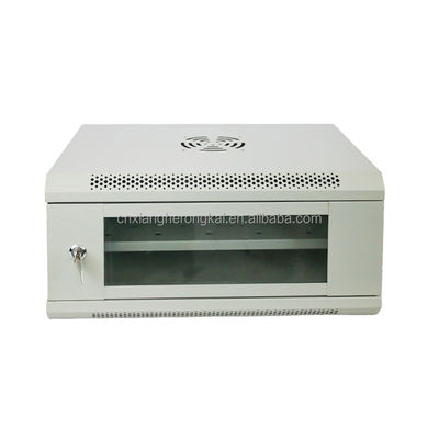6U Wandmontage Netzwerk Schrank mit OEM Server Akzeptanz und 300 * 530 * 400 Abmessungen