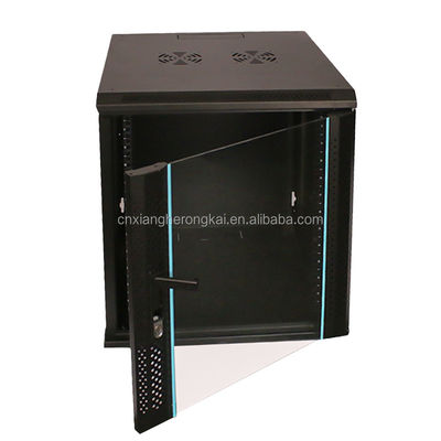 Wandmontage 19 Zoll schwarz Netzwerk-Rack Schrank für Serverraum Standard anderes Modell