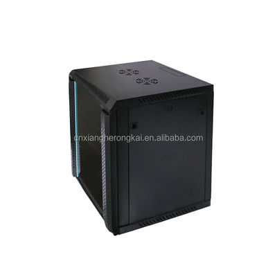 Wandmontage 19 Zoll schwarz Netzwerk-Rack Schrank für Serverraum Standard anderes Modell