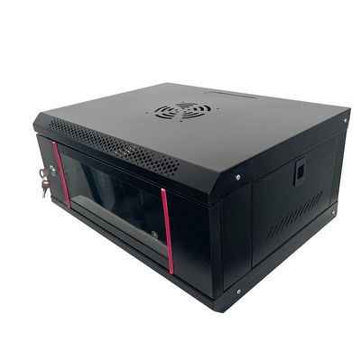 9U-Schranken-Netzwerk-Rack aus SPCC-Kaltgewalztem Stahl für Standard-Server-Rack-Schranken