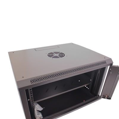 4u 6u 9u 12u Wandmontage Netzwerk Schrank Private Form und Glas Tür für kleine Räume