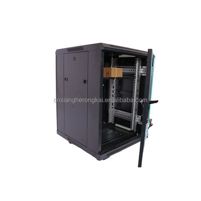 18u 22u 24u Kaltgewalzte Stahl-Server-Rack-Netzwerk-Schrank mit optionalem OEM-Service